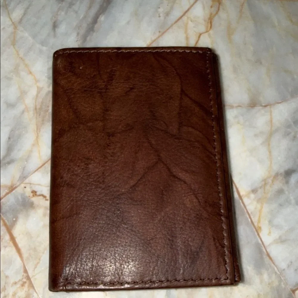 Buxton Rich Brown‎ Leather Card Holder
